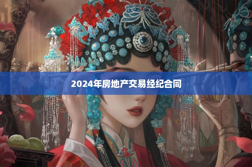 2024年房地产交易经纪合同