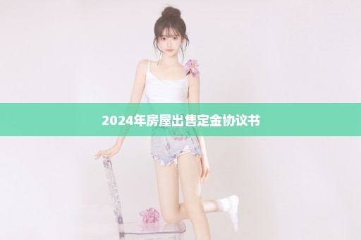 2024年房屋出售定金协议书