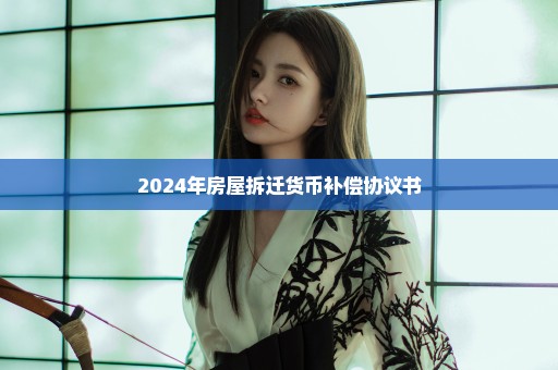 2024年房屋拆迁货币补偿协议书