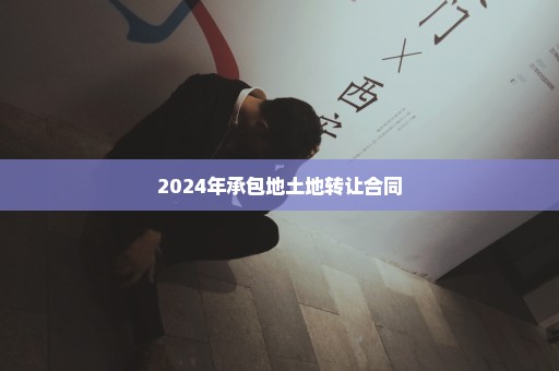 2024年承包地土地转让合同