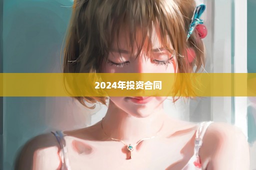 2024年投资合同