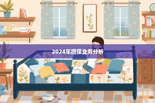 2024年担保业务分析