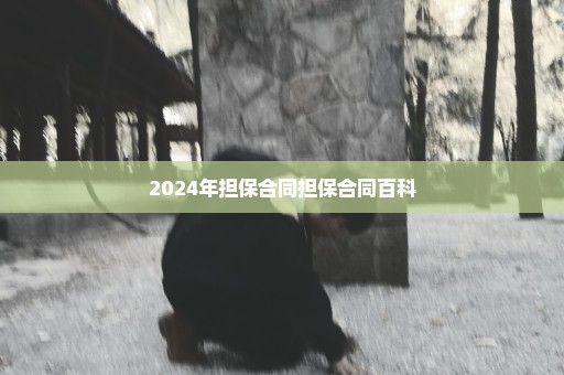 2024年担保合同担保合同百科