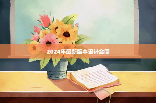 2024年最新版本设计合同