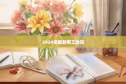 2024年最新用工合同