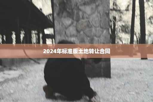 2024年标准版土地转让合同