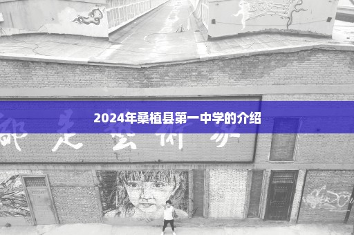 2024年桑植县第一中学的介绍