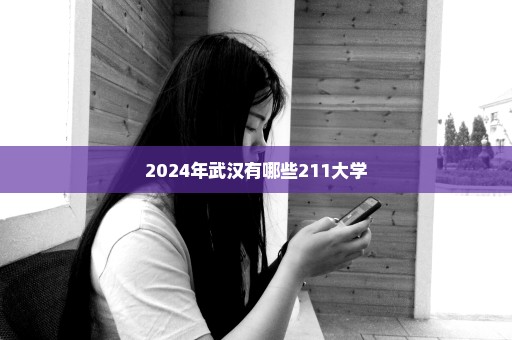 2024年武汉有哪些211大学