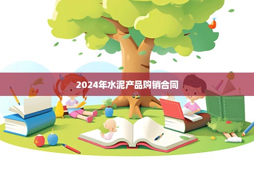 2024年水泥产品购销合同