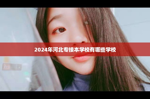 2024年河北专接本学校有哪些学校