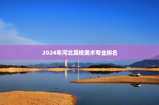 2024年河北高校美术专业排名