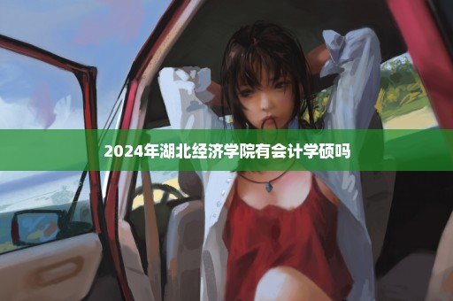 2024年湖北经济学院有会计学硕吗