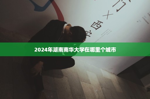 2024年湖南南华大学在哪里个城市