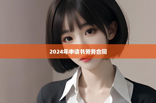 2024年申请书劳务合同