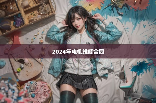 2024年电机维修合同