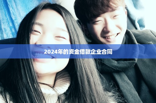 2024年的资金借款企业合同