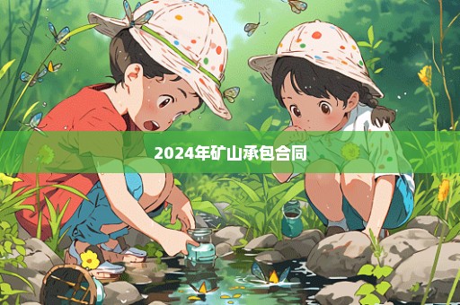 2024年矿山承包合同