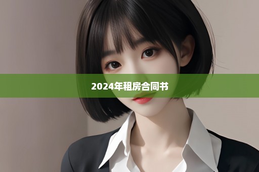 2024年租房合同书