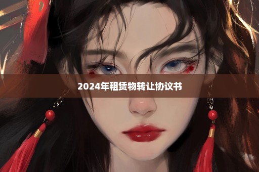 2024年租赁物转让协议书