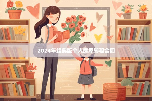 2024年经典版个人房屋转租合同