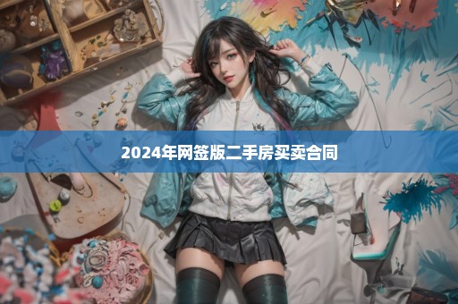 2024年网签版二手房买卖合同