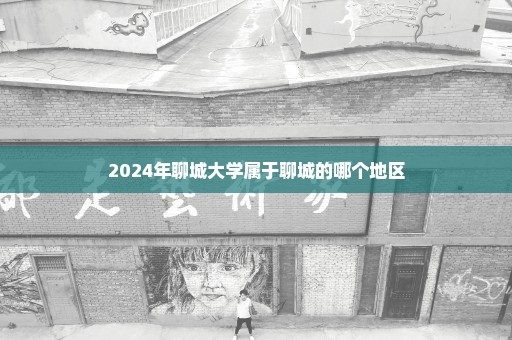 2024年聊城大学属于聊城的哪个地区