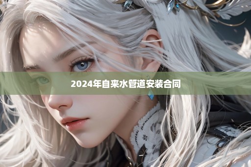 2024年自来水管道安装合同