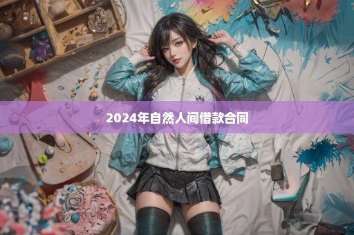 2024年自然人间借款合同