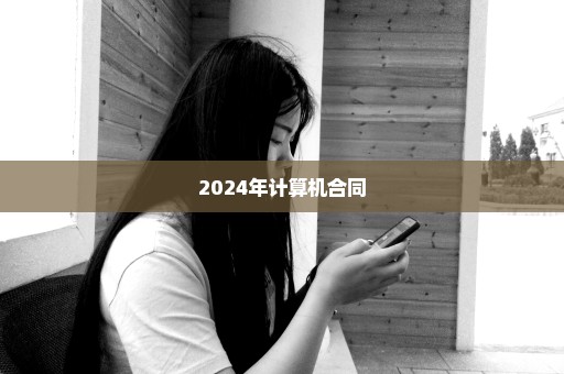 2024年计算机合同