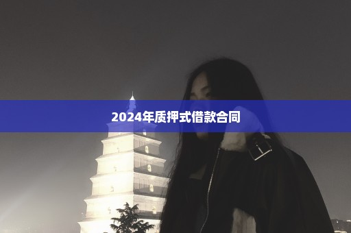 2024年质押式借款合同