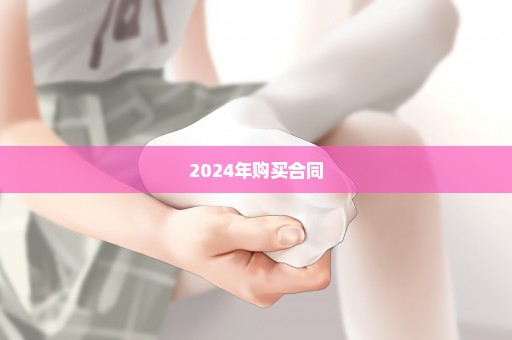 2024年购买合同