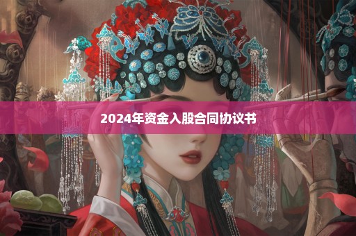 2024年资金入股合同协议书