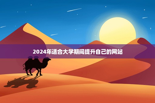 2024年适合大学期间提升自己的网站