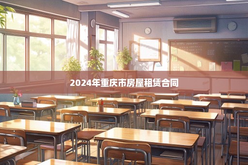 2024年重庆市房屋租赁合同