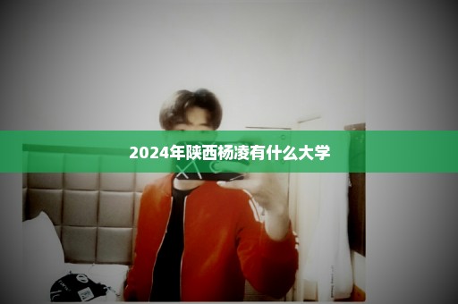 2024年陕西杨凌有什么大学