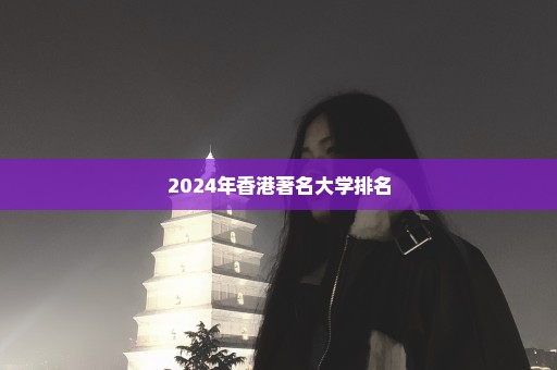 2024年香港著名大学排名