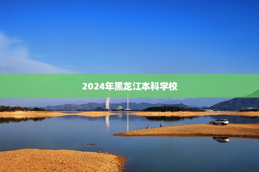 2024年黑龙江本科学校