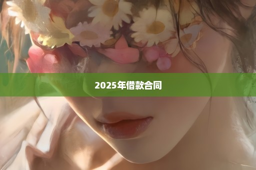 2025年借款合同