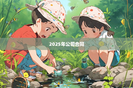 2025年公司合同