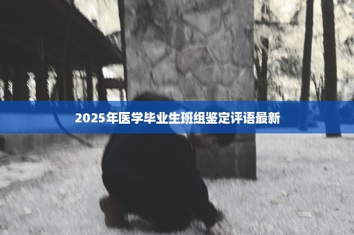 2025年医学毕业生班组鉴定评语最新