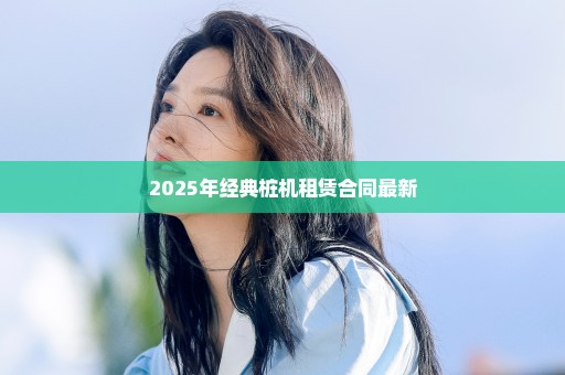 2025年经典桩机租赁合同最新