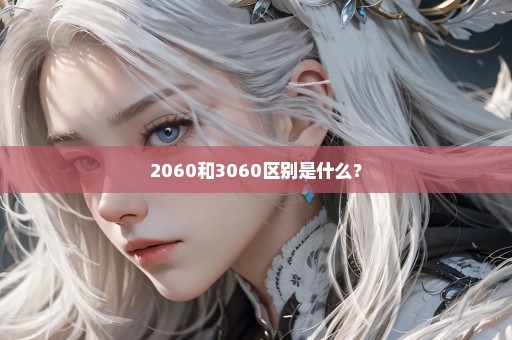 2060和3060区别是什么？