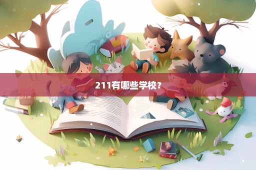 211有哪些学校？