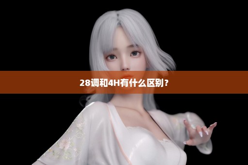 28调和4H有什么区别？