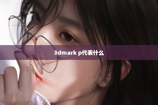 3dmark p代表什么