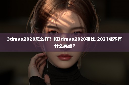 3dmax2020怎么样？和3dmax2020相比,2021版本有什么亮点？