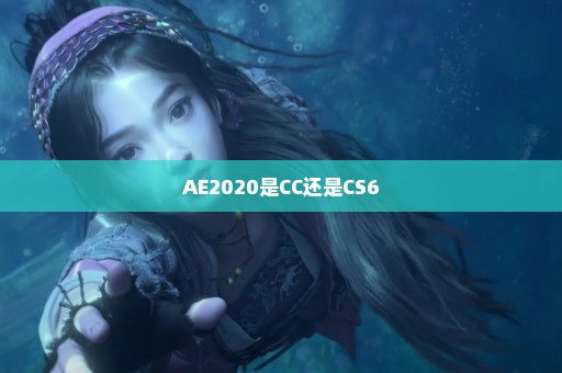 AE2020是CC还是CS6