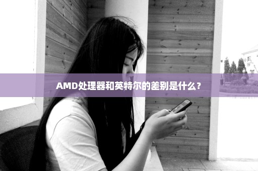 AMD处理器和英特尔的差别是什么？