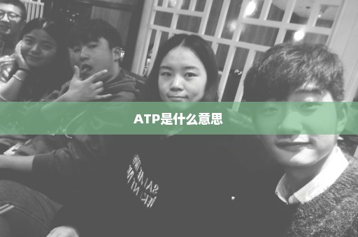 ATP是什么意思