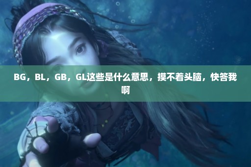 BG，BL，GB，GL这些是什么意思，摸不着头脑，快答我啊